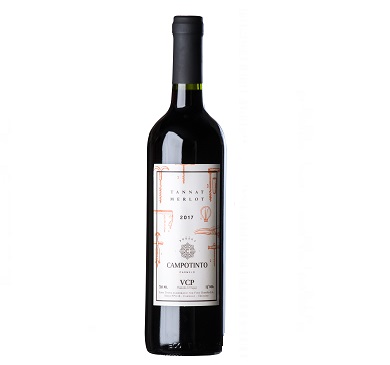 VINO CAMPOTINTO BLEND TANNAT MERLOT 750 ML