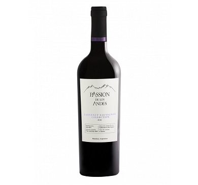 VINO PASSION DE LOS ANDES CABERNET SAUVIGNON  COLLECTION 750 ML